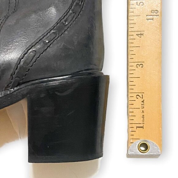 Chloe boots Grey Leather Knee High Mid heel boot, Size 39.5 EU - Picture 13 of 14